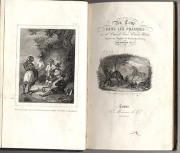 Un tour dans les Prairies à l'Ouest des Etats-Unis. Traduit de l'anglais par Ernest W.