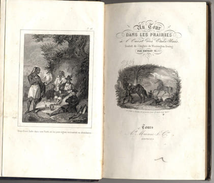 Un tour dans les Prairies à l'Ouest des Etats-Unis. Traduit de l'anglais par Ernest W.. IRVING (Washington).