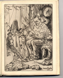 Essai d'un catalogue des eaux-fortes de Bernard NAUDIN par François Poncetton son ami.