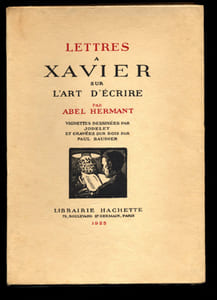 Lettres à Xavier sur l'art d'écrire.
