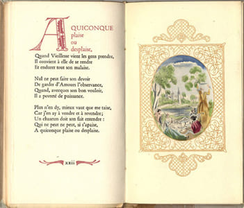 La fleur des rondeaux.