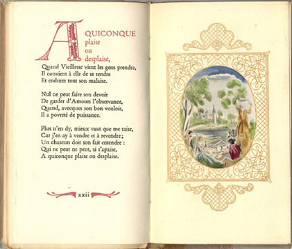 La fleur des rondeaux.. / DAVID Hermine /  -  CHARLES D'ORLEANS.