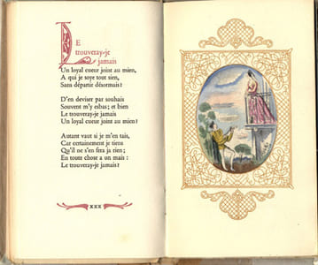 La fleur des rondeaux.