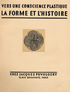 Vers une conscience plastique.La forme et l'histoire.