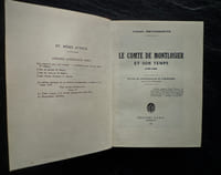 Le Comte de Montlosier et son temps (1755-1838).