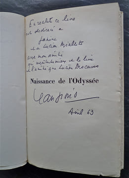 Naissance de l'Odyssée.. GIONO (Jean)