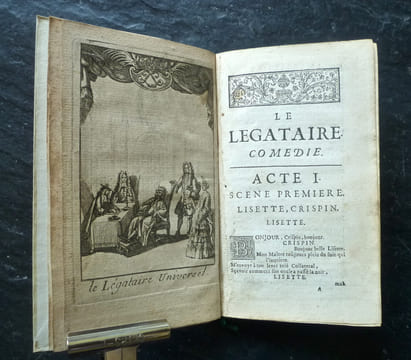 Le Légataire universel. Comédie. Critique du Légataire. Comédie.. REGNARD (Jean-François)