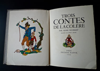 Trois contes de la colère.