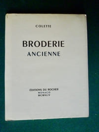 Broderie ancienne.
