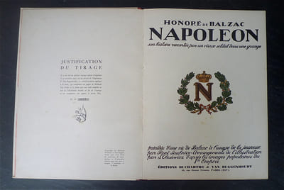 Napoléon.Son histoire racontée par un vieux soldat dans une grange, précédée d'une vie de Balzac à l'usage de la jeunesse.