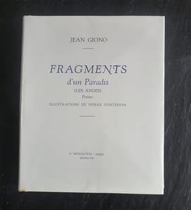 Fragments d'un Paradis (Les Anges). Poème.
