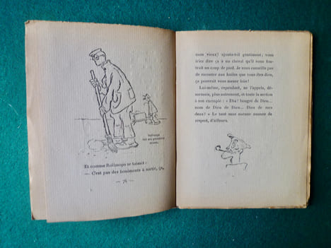 Roll-Mops le dieu assis.. Gus BOFA