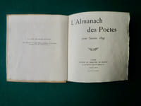 L'Almanach des Poëtes pour l'année 1897
