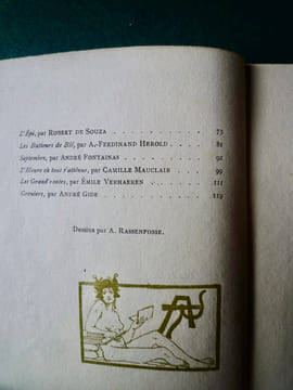 L'Almanach des Poëtes pour l'année 1897. undefined
