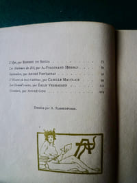 L'Almanach des Poëtes pour l'année 1897