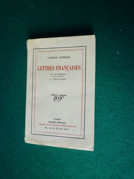 Lettres françaises
Avec une introduction et des notes de G. Jean-Aubry.. Joseph CONRAD