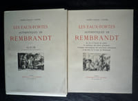 Les Eaux-Fortes authentiques de REMBRANDT.
La vie et l'œuvre du maître.
La technique des pièces principales.
Catalogue chronologique des eaux-fortes authentiques et des états de la main de Rembrandt.