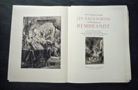 Les Eaux-Fortes authentiques de REMBRANDT.
La vie et l'œuvre du maître.
La technique des pièces principales.
Catalogue chronologique des eaux-fortes authentiques et des états de la main de Rembrandt.