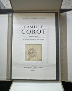 Trente deux dessins de Camille COROT reproduits par Léon MAROTTE et publiés avec un catalogue raisonné par Pierre DIETERLE.