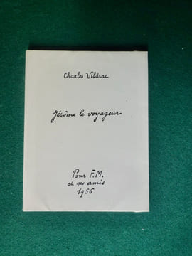 Jérôme le voyageur. Charles VILDRAC