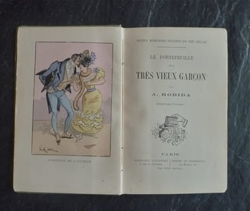 Le Portefeuille d'un très vieux garçon.
