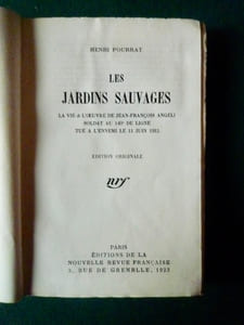 Les Jardins sauvages
La vie & l'oeuvre de François ANGELI soldat au 140e de ligne tué à l'ennemi le 11 juin 1915.