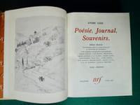 Poésie, Journal, Souvenirs