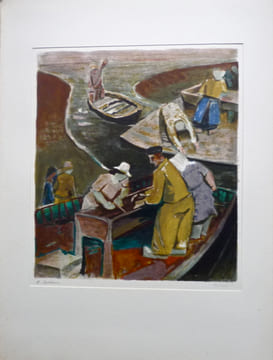 Dix estampes originales présentées par Jean ALAZARD.
Collection Maîtres de l'estampe française contemporaine.. LOTIRON (Robert)