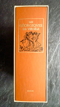 Les Géorgiques.
Texte latin et version française de l'Abbé Jacques DELLILE.
Gravures sur bois d'Aristide MAILLOL.