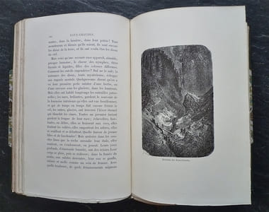 Voyage aux Pyrénées.
Edition illustrée par Gustave DORE