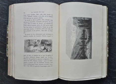 Voyage aux Pyrénées.
Edition illustrée par Gustave DORE. TAINE (Hippolyte)
