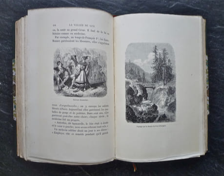 Voyage aux Pyrénées.
Edition illustrée par Gustave DORE. TAINE (Hippolyte)
