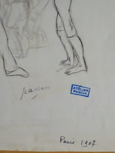 Deux hommes au bistrot