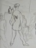 Deux hommes au bistrot. PASCIN
