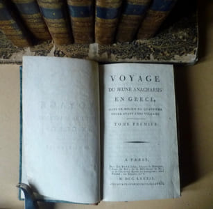 Voyage du jeune Anacharsis en Grèce, dans le milieu du quatrième siècle avant l'ère vulgaire.