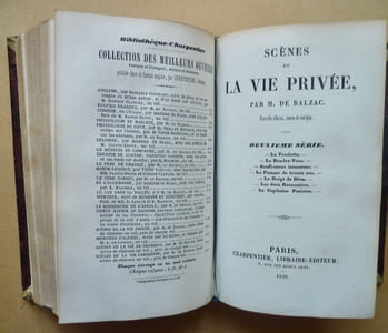 Scènes de la vie privée.