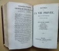 Scènes de la vie privée.. BALZAC Honoré de