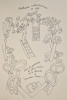 La Vie de Darius Milhaud en images dessinées par Géa Augsbourg. Accompagnée d'un poème de Jean Cocteau.. AUGSBOURG (Géa).