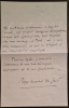 Réunion de six lettres autographes signées adressées à son assureur. . MARTIN DU GARD (Roger).