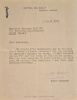 Lettre tapuscrite signée adressée au libraire-expert Georges Blaizot. . MALRAUX (André).