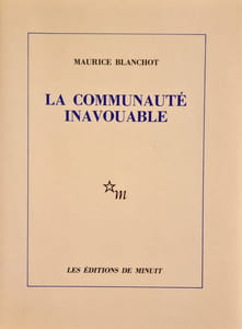 La Communauté inavouable.