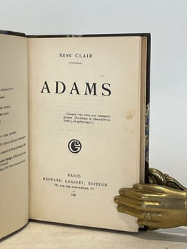Adams. . CLAIR (René).