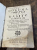 De Corona, tonsura et habitu clericorum locuples cum veterum tum recentiorum canonum, pontificiarumque constitutionum etc. collectio.... CHAMILLARD ...
