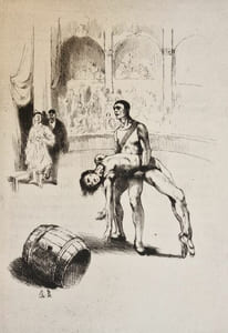 Les Frères Zemganno. Eaux-fortes dessinées et gravées par Auguste Brouet. 