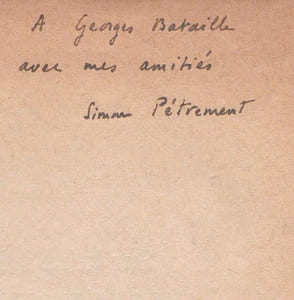 Sur la religion d'Alain (avec quelques remarques concernant celle de Simone Weil).