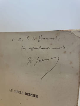 Au siècle dernier.. FOUQUIER (Henry).