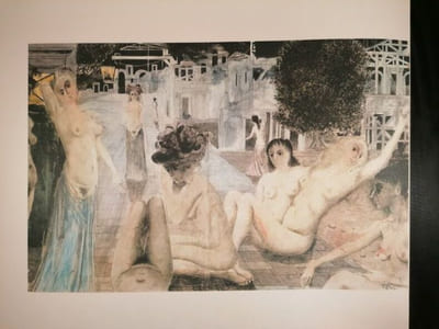Les dessins de Paul Delvaux.
