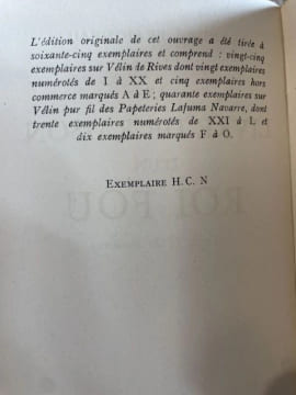 Le Livre de raison d'un roi fou (Louis II de Bavière).. FRAIGNEAU (André).