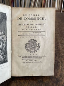 Le Comte de Comminge ou les amans malheureux. Drame.