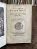 Le Comte de Comminge ou les amans malheureux. Drame.. BACULARD D'ARNAUD (Fr. Th.)